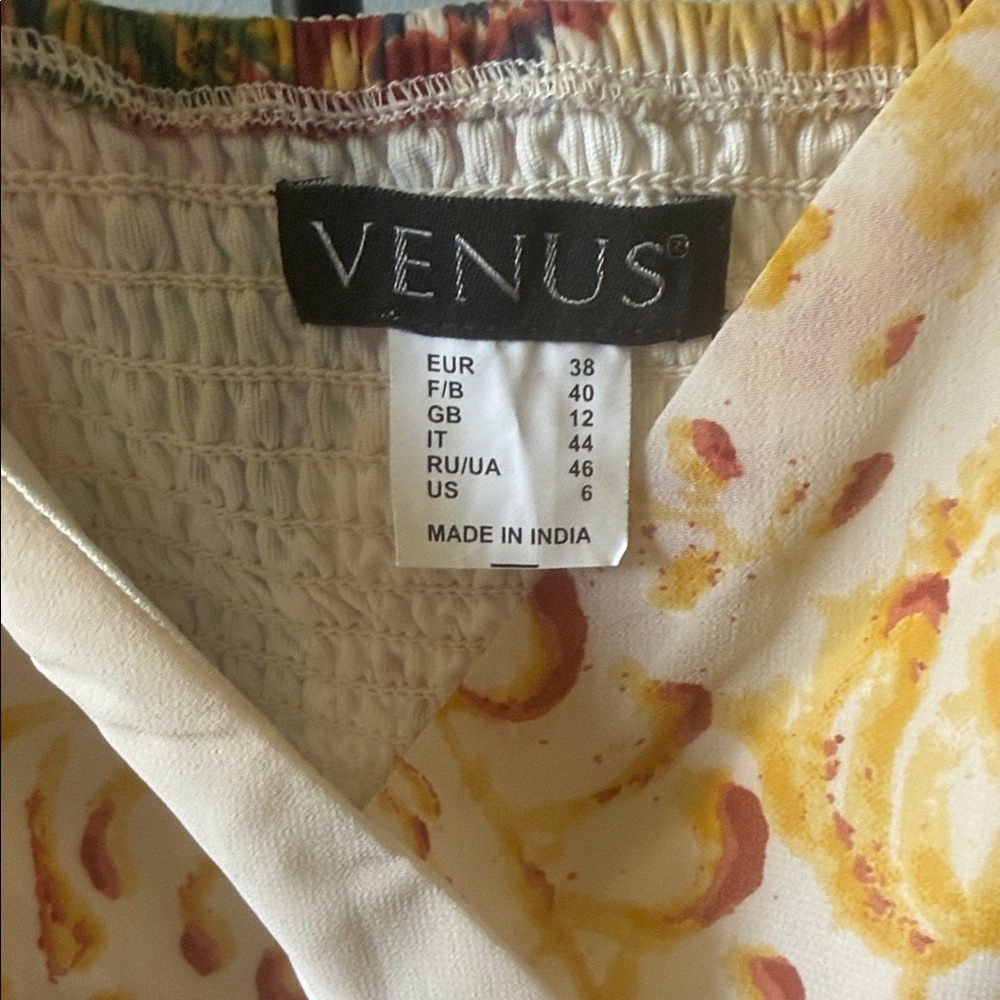 VENUS Colorful Floral Mini Dress - Picture 3 of 3